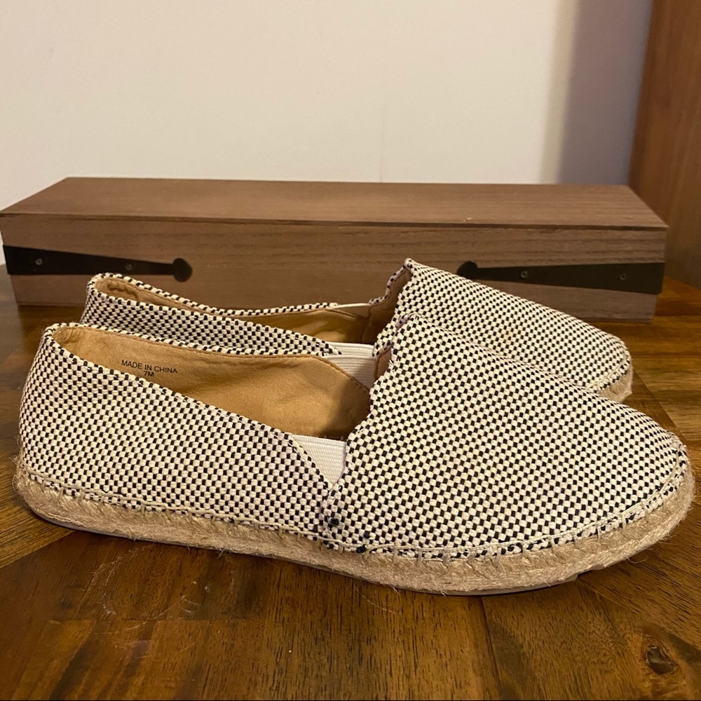 Talbots Black & White  espadrilles size 7 - Picture 7 of 8